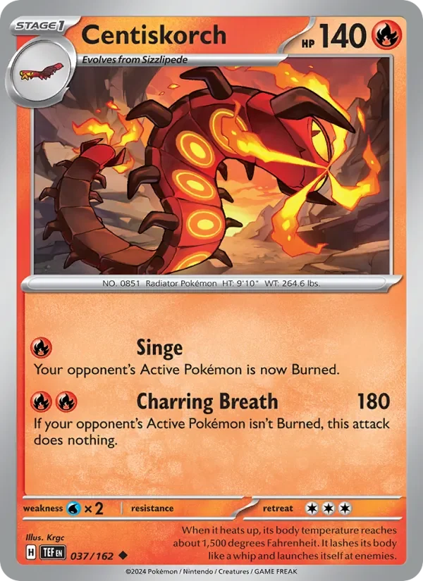 Centiskorch - Non-holo