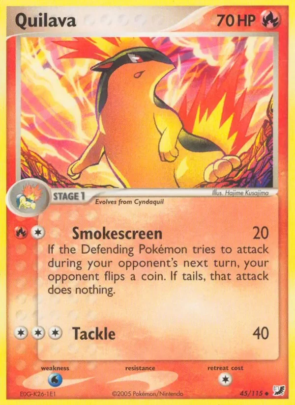 Quilava - Non-holo