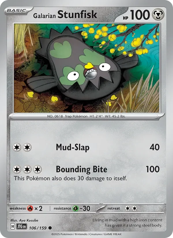 Galarian Stunfisk - Non-holo