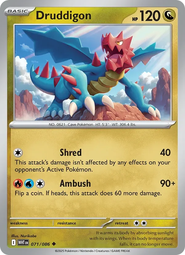 Druddigon - Non-holo