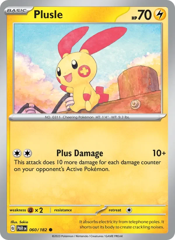 Plusle - Non-holo