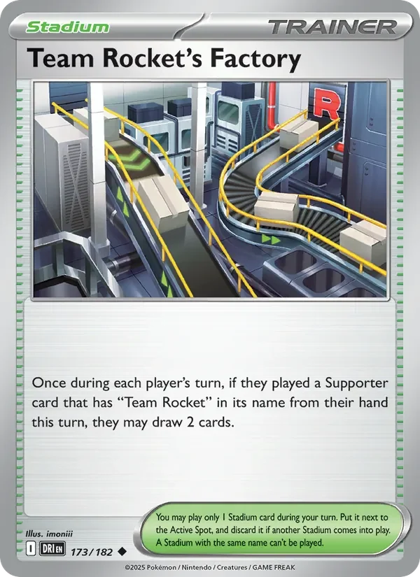 Team Rocket's Factory - Non-holo