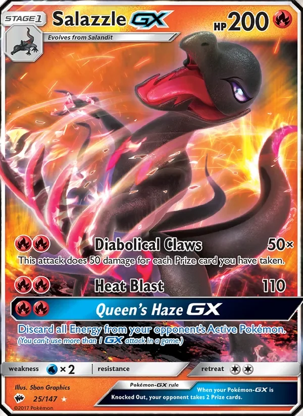 Salazzle GX - Holo