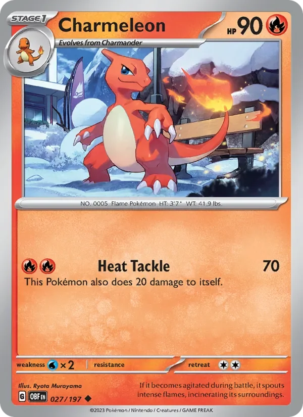 Charmeleon - Non-holo