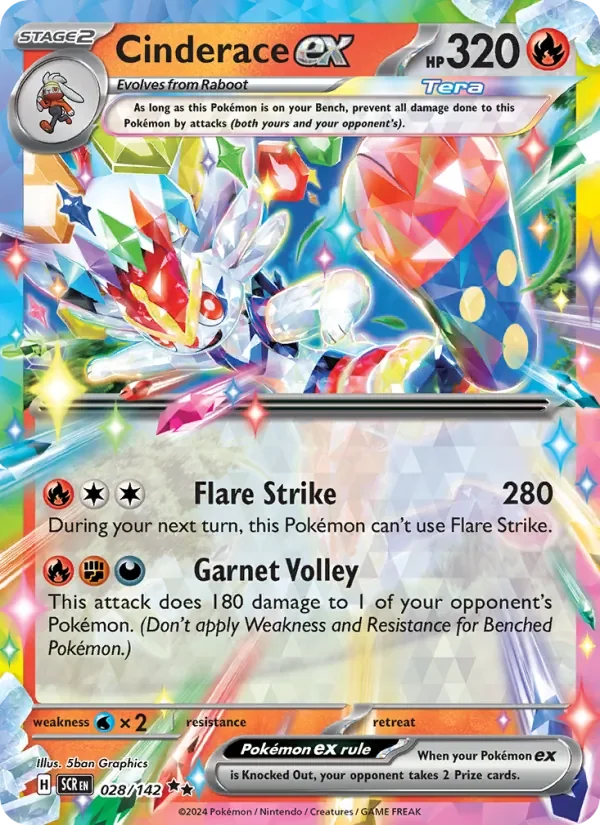 Cinderace ex - Holo
