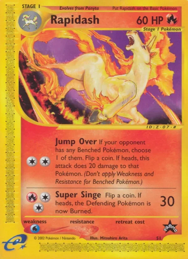 Rapidash - Non-holo
