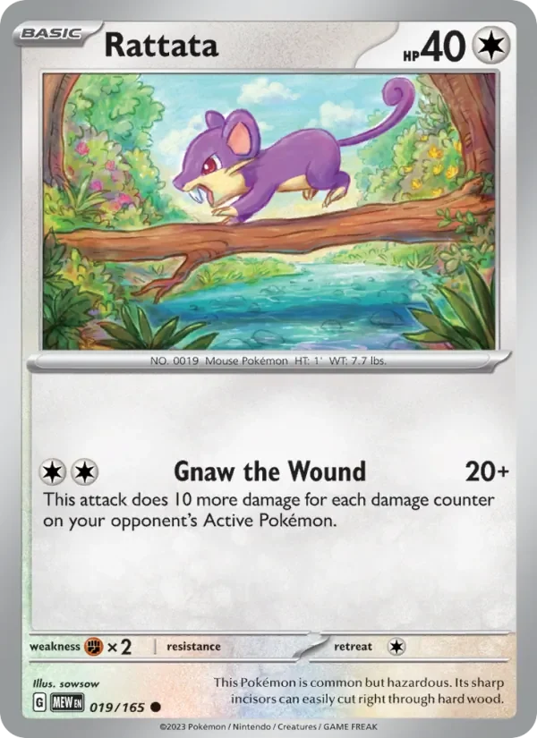 Rattata - Non-holo