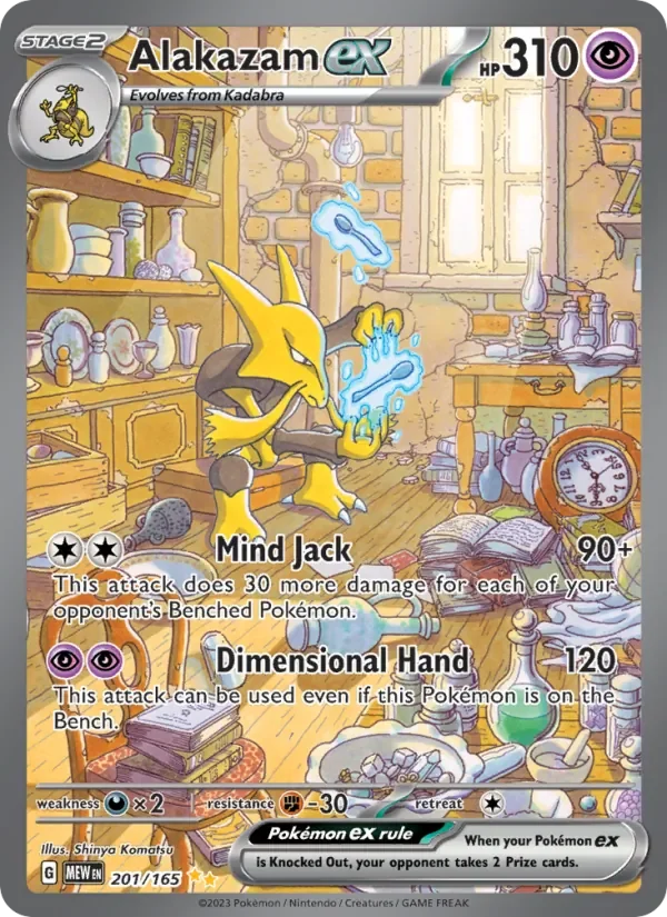 Alakazam ex - Full Art
