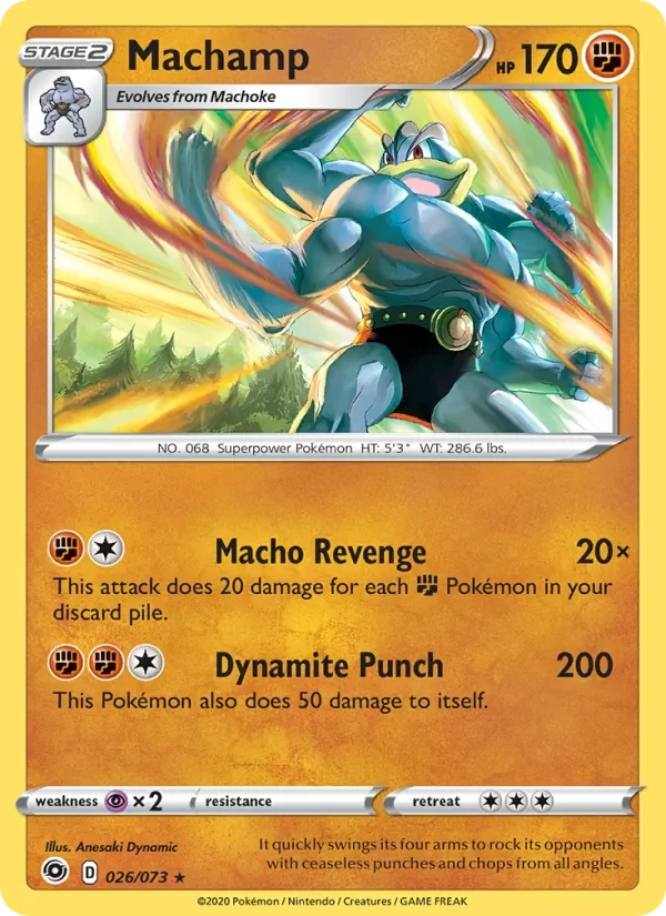 Machamp - Holo