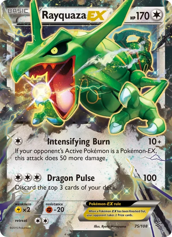 Rayquaza EX - Non-holo