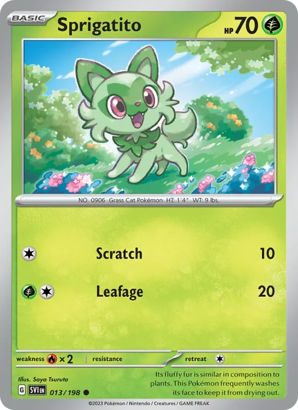 Sprigatito - Non-holo