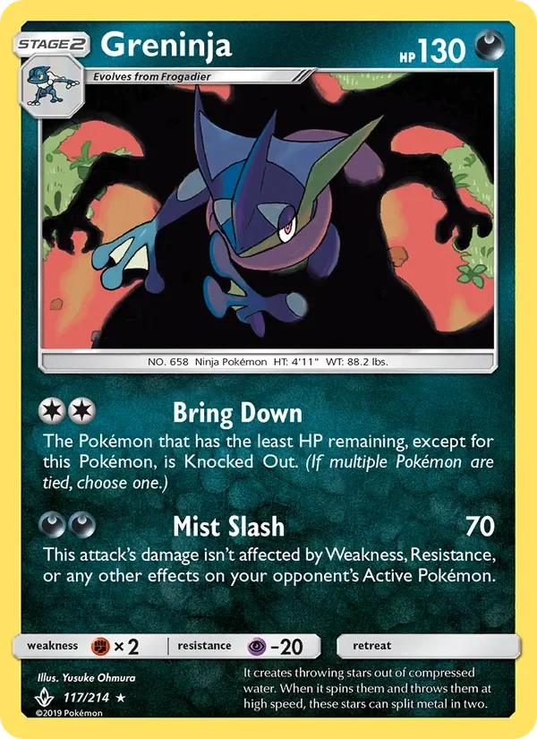 Greninja - Non-holo
