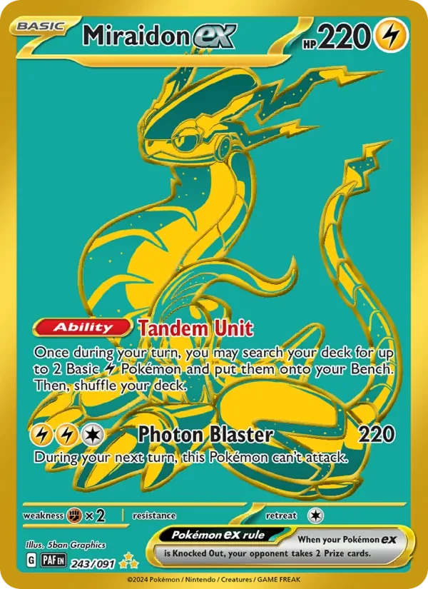 Miraidon ex - Full Art