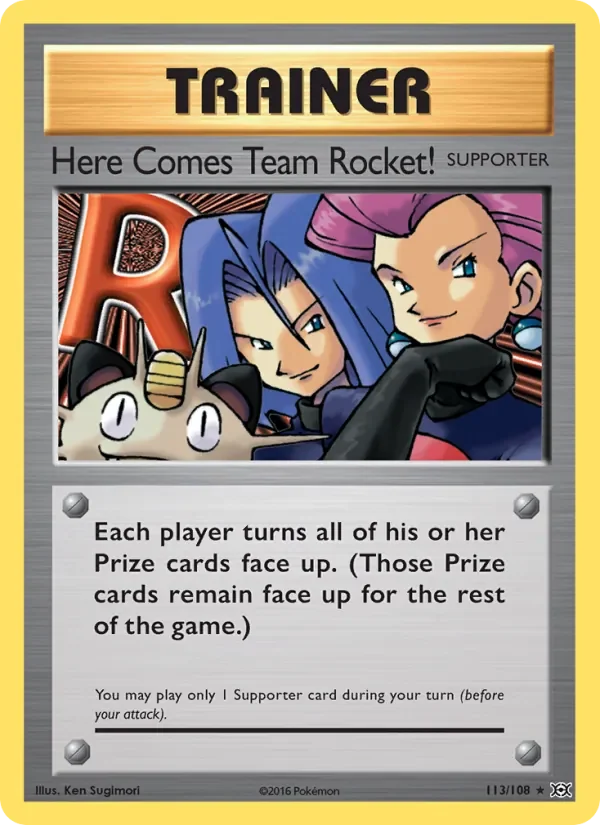 Here Comes Team Rocket! - Non-holo