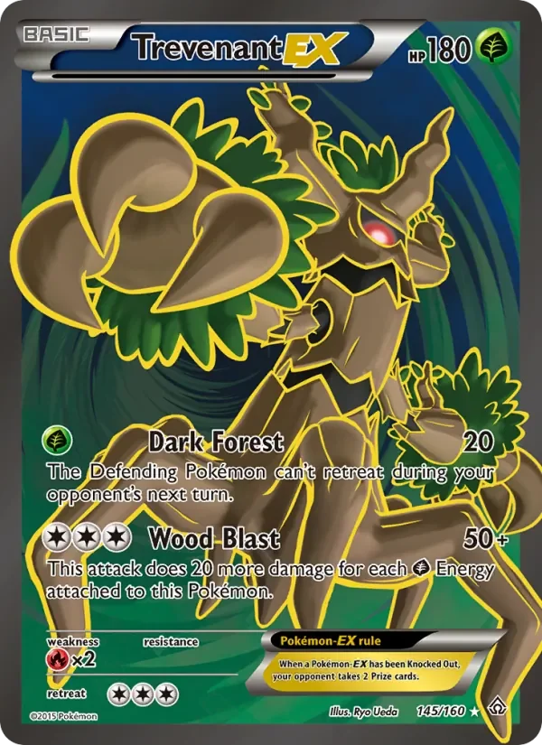 Trevenant EX - Non-holo