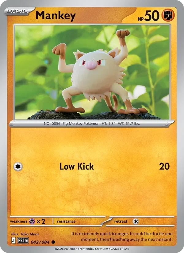 Mankey - Non-holo
