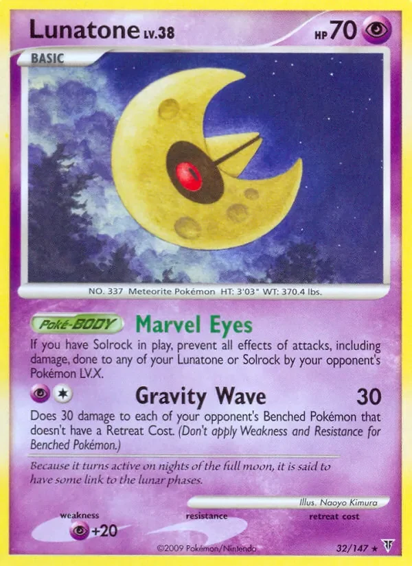Lunatone - Non-holo