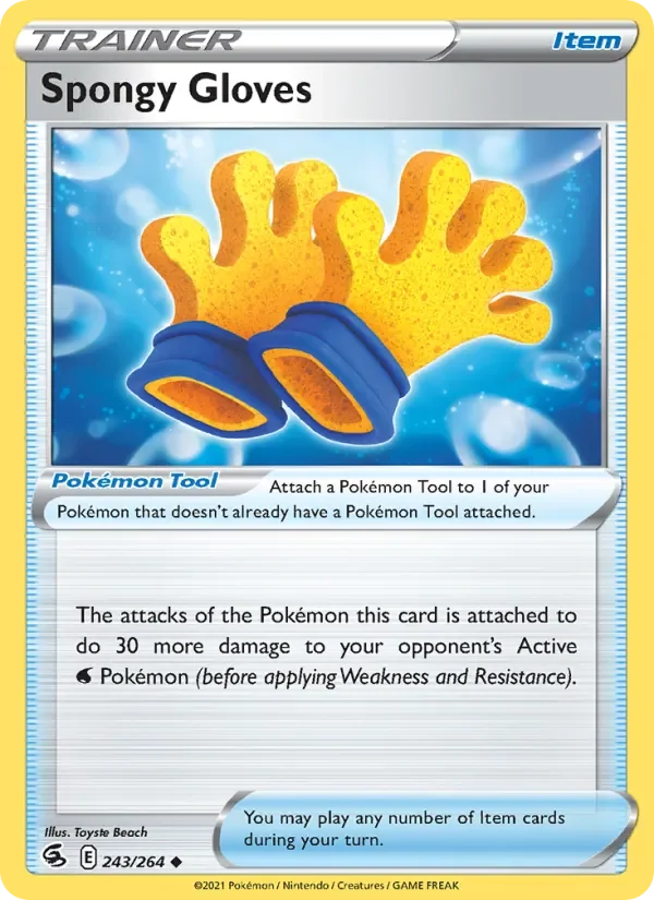 Spongy Gloves - Non-holo