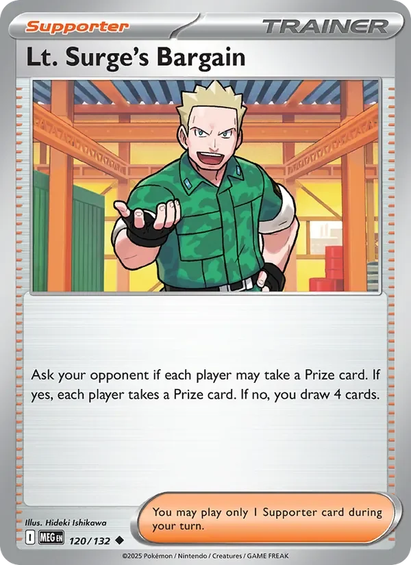 Lt. Surge's Bargain - Non-holo