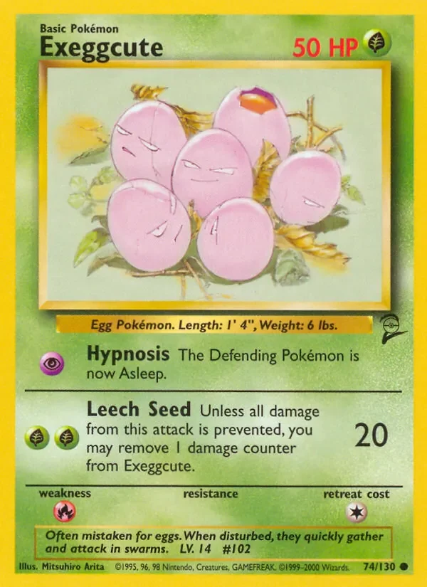 Exeggcute - Non-holo