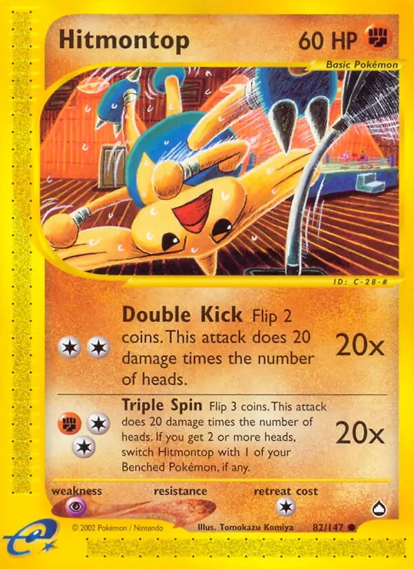 Hitmontop - Non-holo