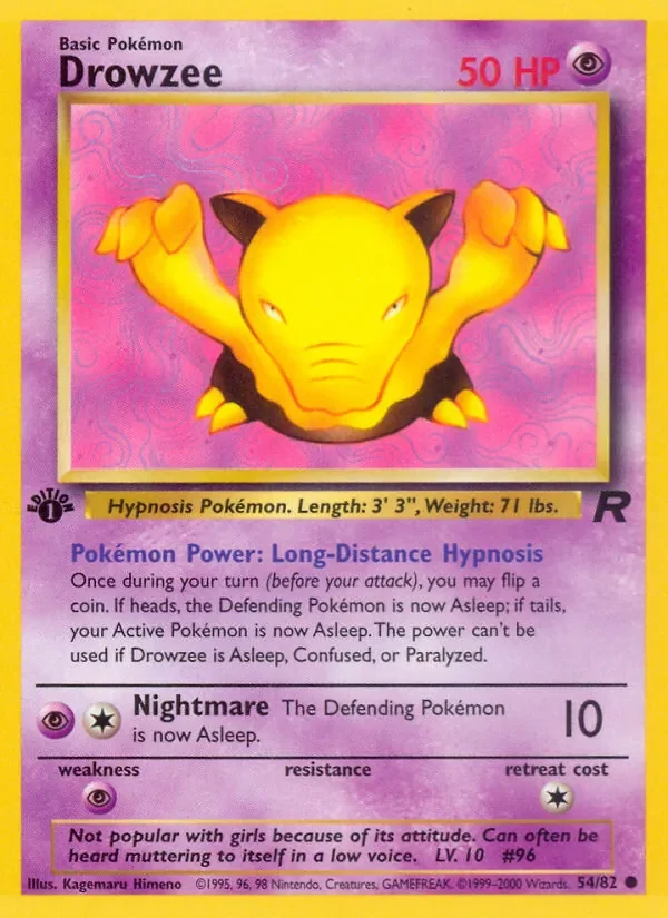 Drowzee - Non-holo