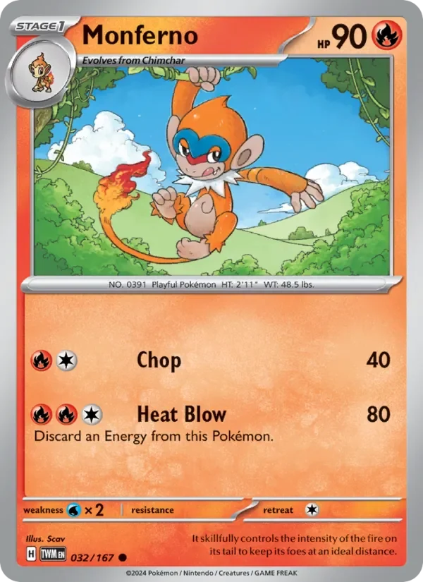 Monferno - Non-holo