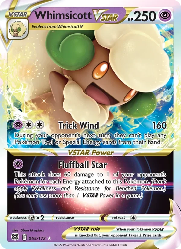 Whimsicott VSTAR - Holo