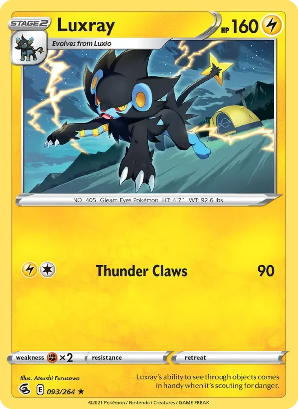 Luxray - Non-holo