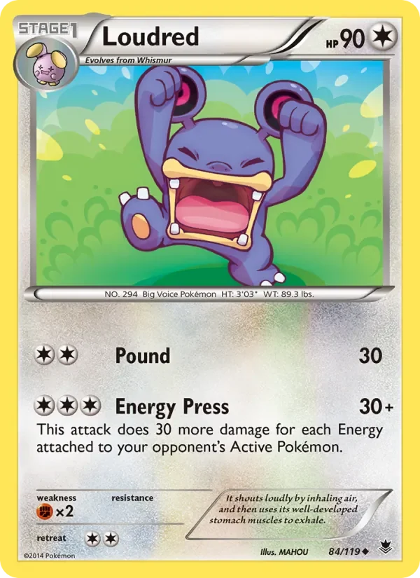 Loudred - Non-holo