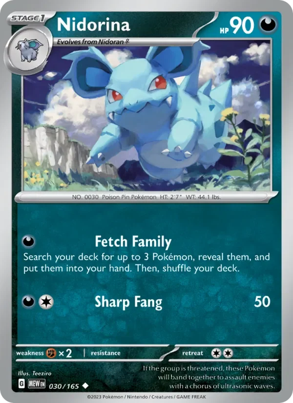 Nidorina - Non-holo