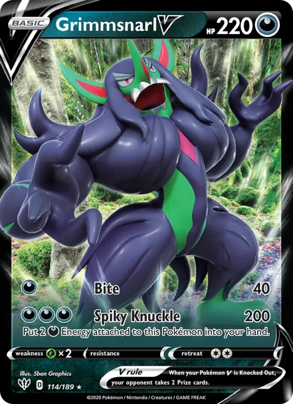 Grimmsnarl V - Holo