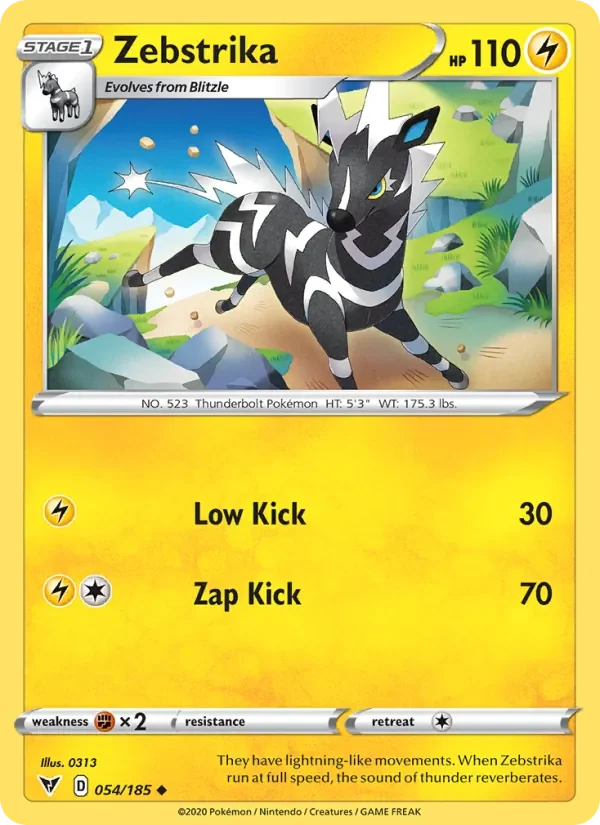 Zebstrika - Non-holo
