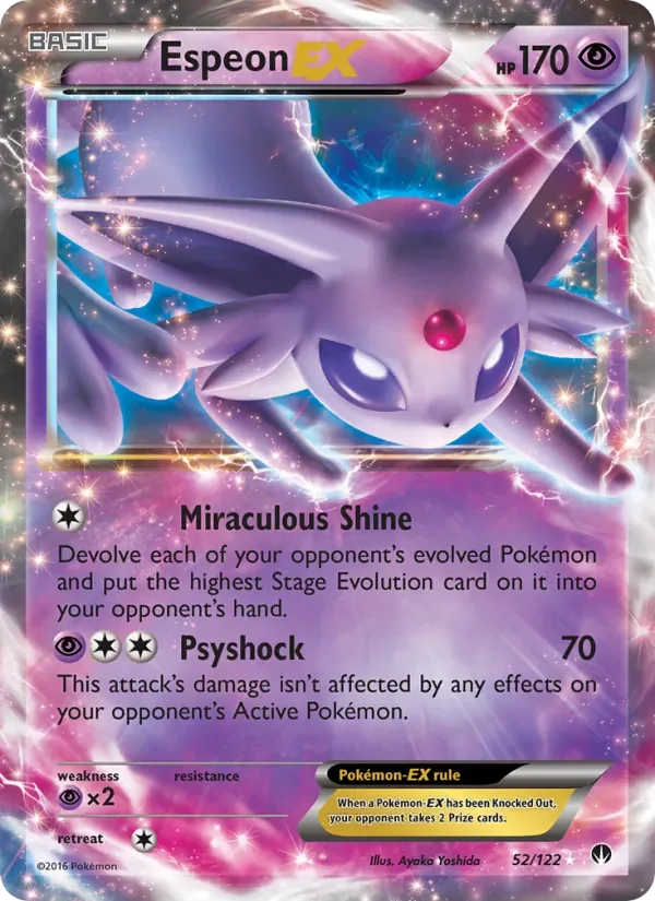 Espeon EX - Non-holo