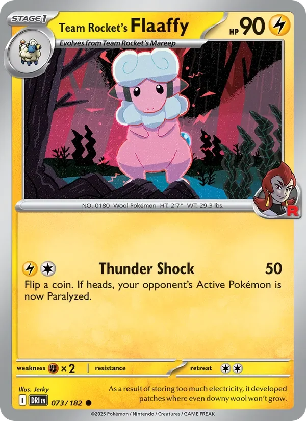 Team Rocket's Flaaffy - Non-holo