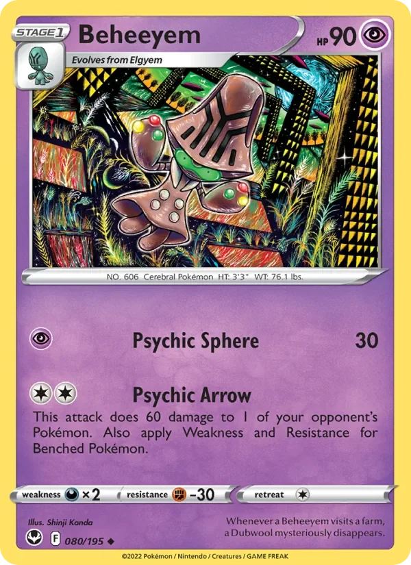 Beheeyem - Non-holo