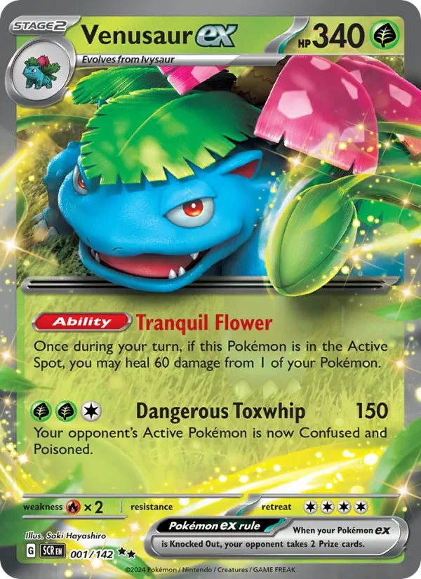 Venusaur ex - Holo