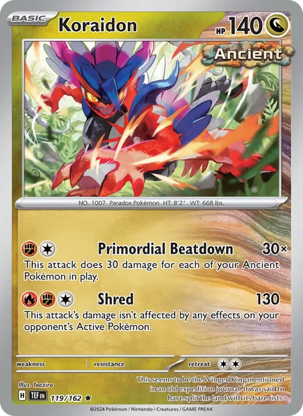 Koraidon - Non-holo