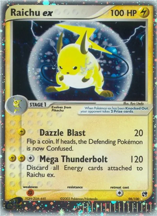 Raichu ex - Holo