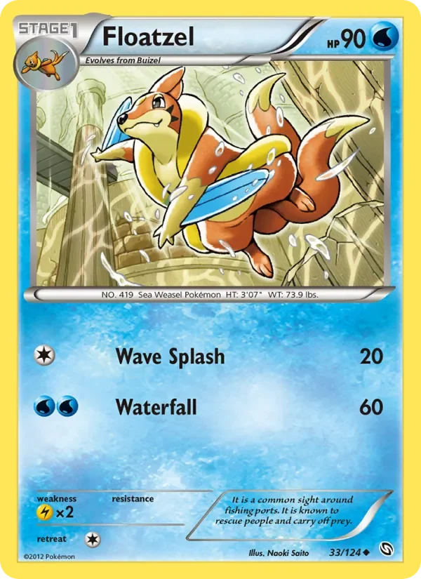 Floatzel - Non-holo