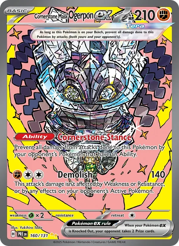 Cornerstone Mask Ogerpon ex - Full Art