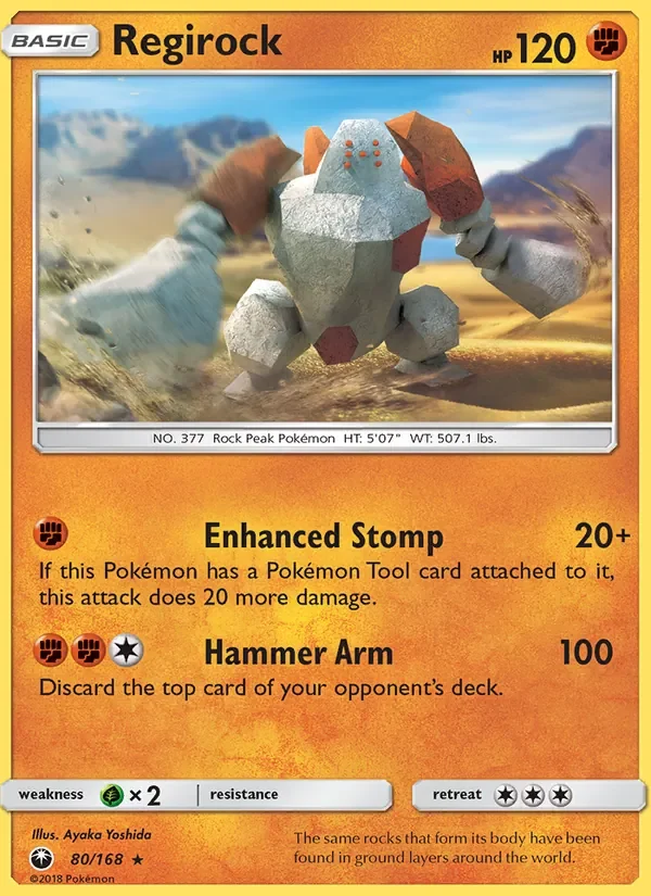 Regirock - Non-holo