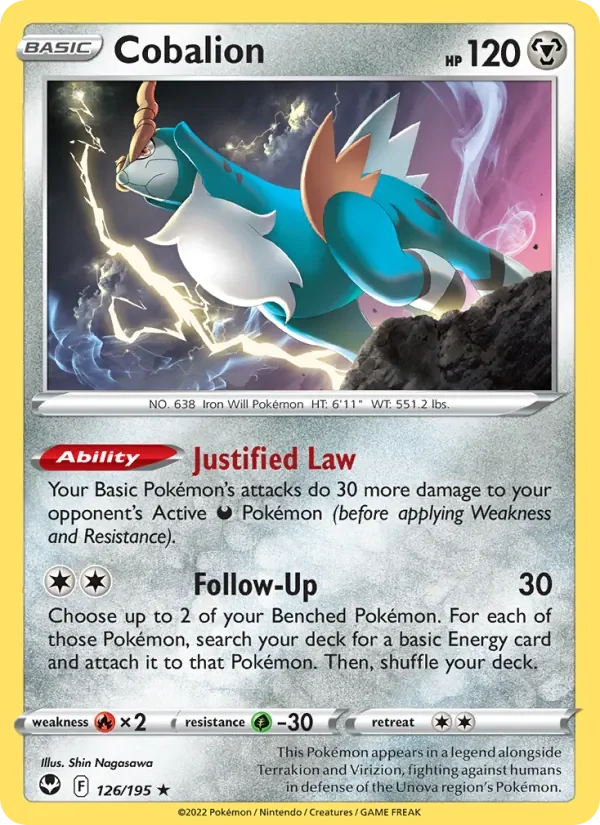 Cobalion - Non-holo