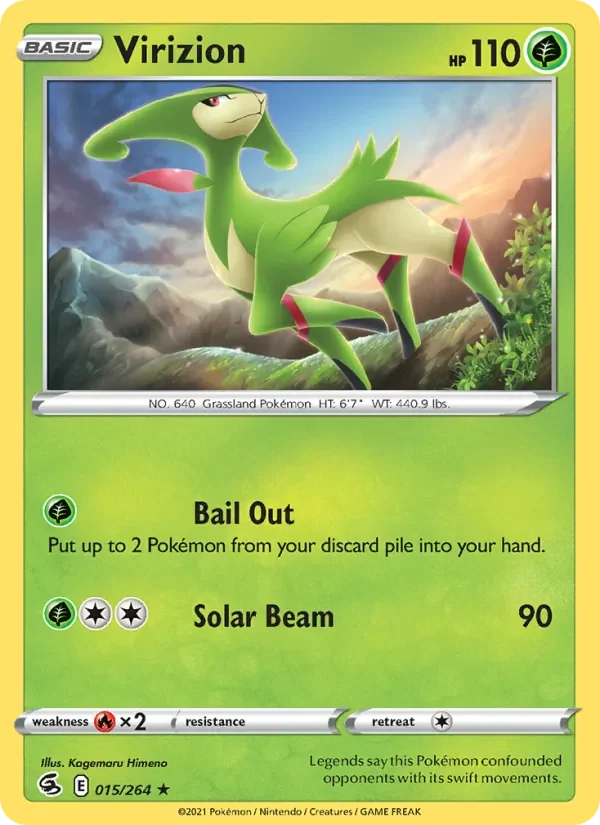 Virizion - Non-holo