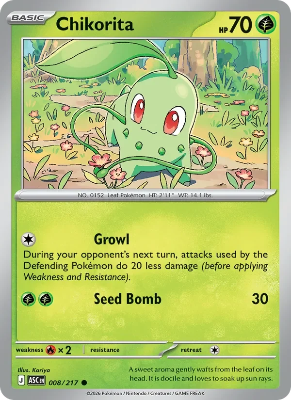 Chikorita - Non-holo
