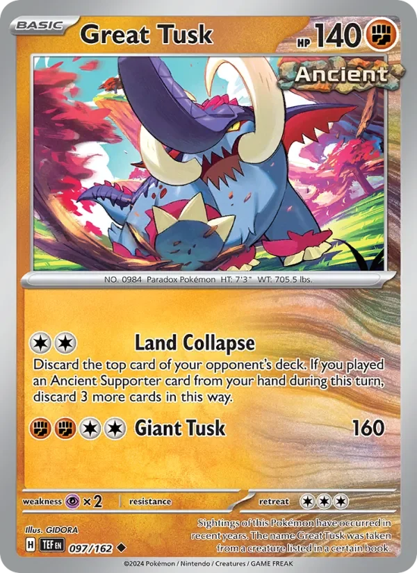 Great Tusk - Non-holo