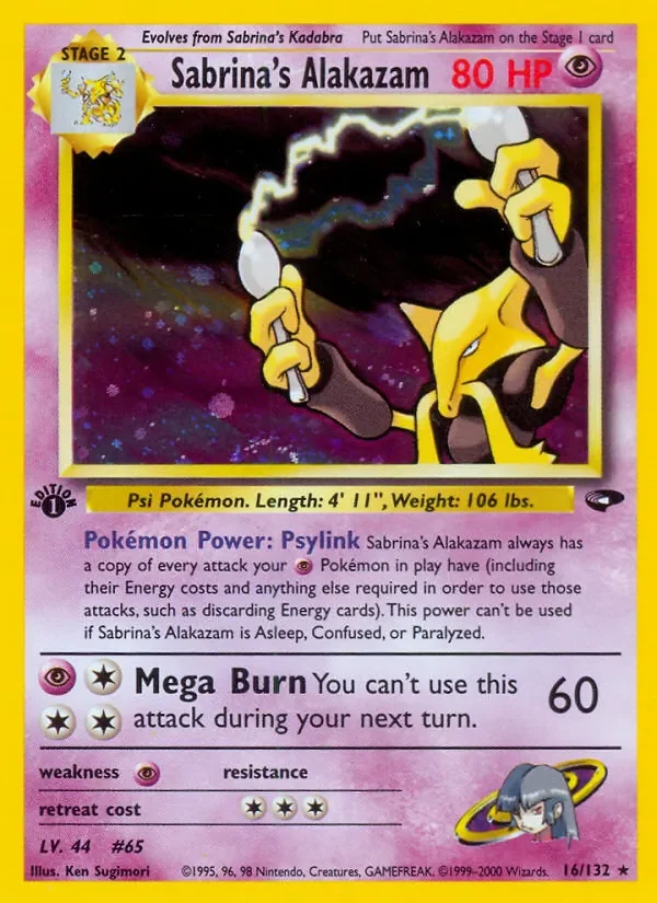 Sabrina's Alakazam - Holo