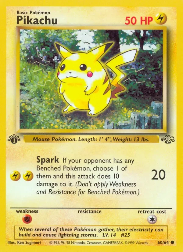 Pikachu - Non-holo