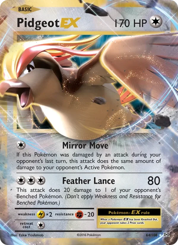 Pidgeot EX - Non-holo