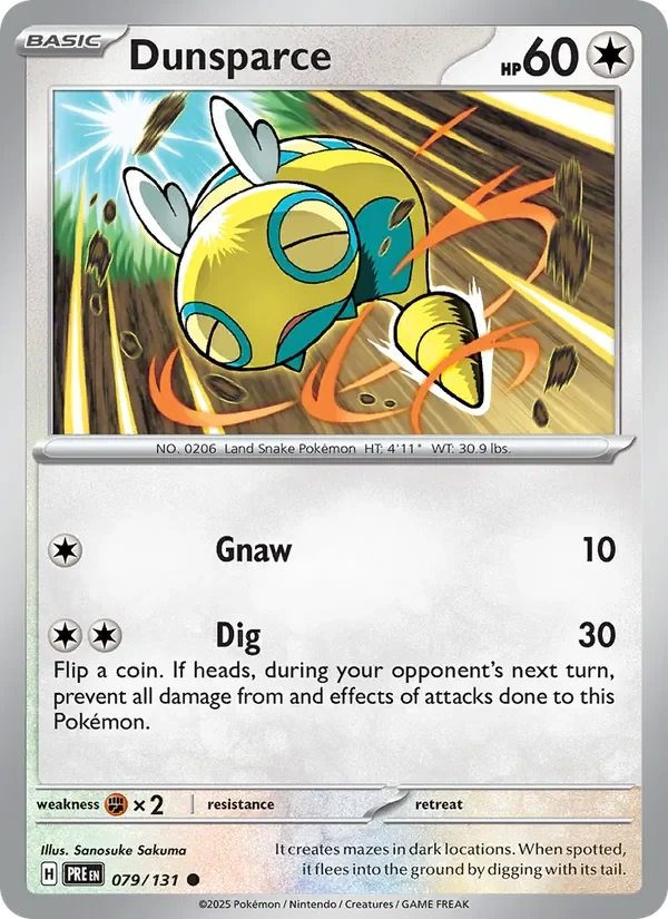 Dunsparce - Non-holo